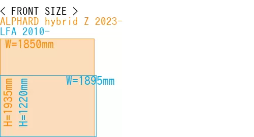 #ALPHARD hybrid Z 2023- + LFA 2010-